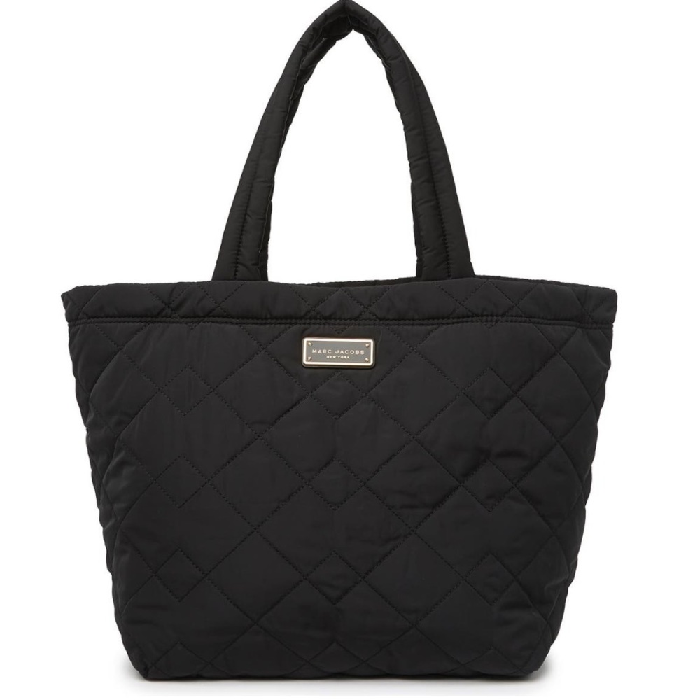 Marc Jacobs Quilted Nylon black shoulder bag
